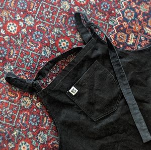 Lucy and yak black corduroy dress